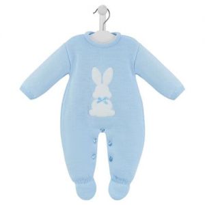 DANDELION Bunny Onesie NB & 0-3 mths - Blue